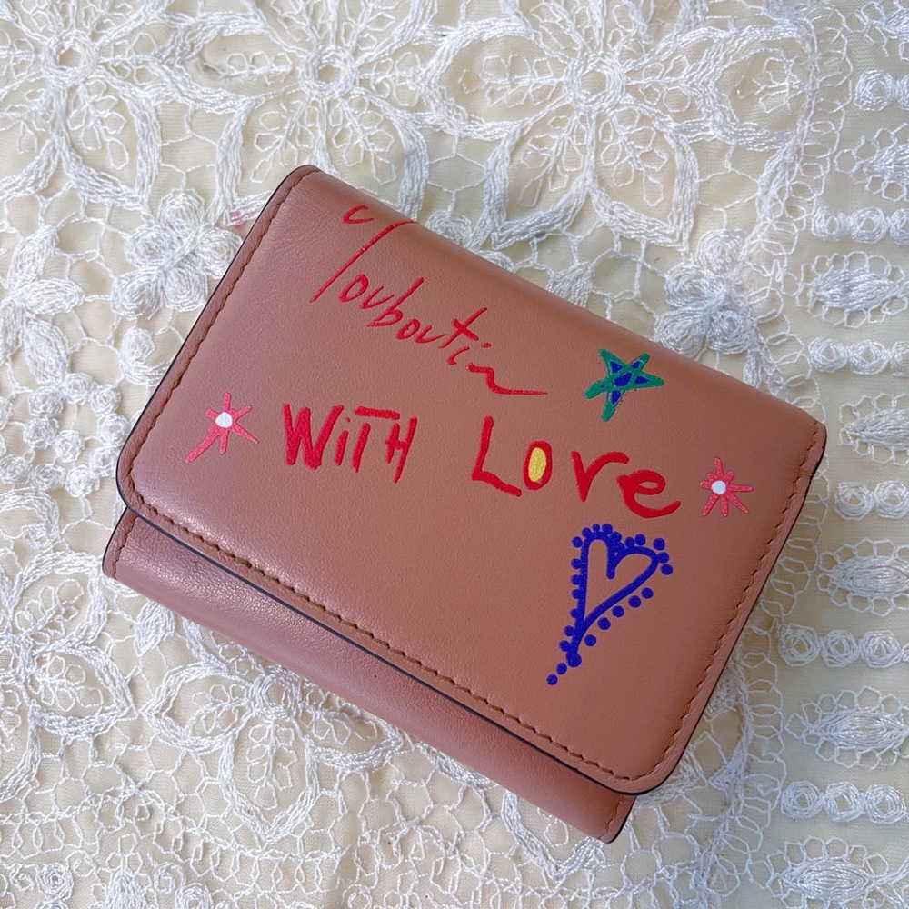 COPY - louboutin wallet- NOT SOLD ANYMORE